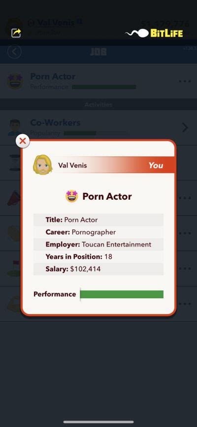 bitlife porn|BitLife Careers Guide: How to Become a Porn Star, Music .